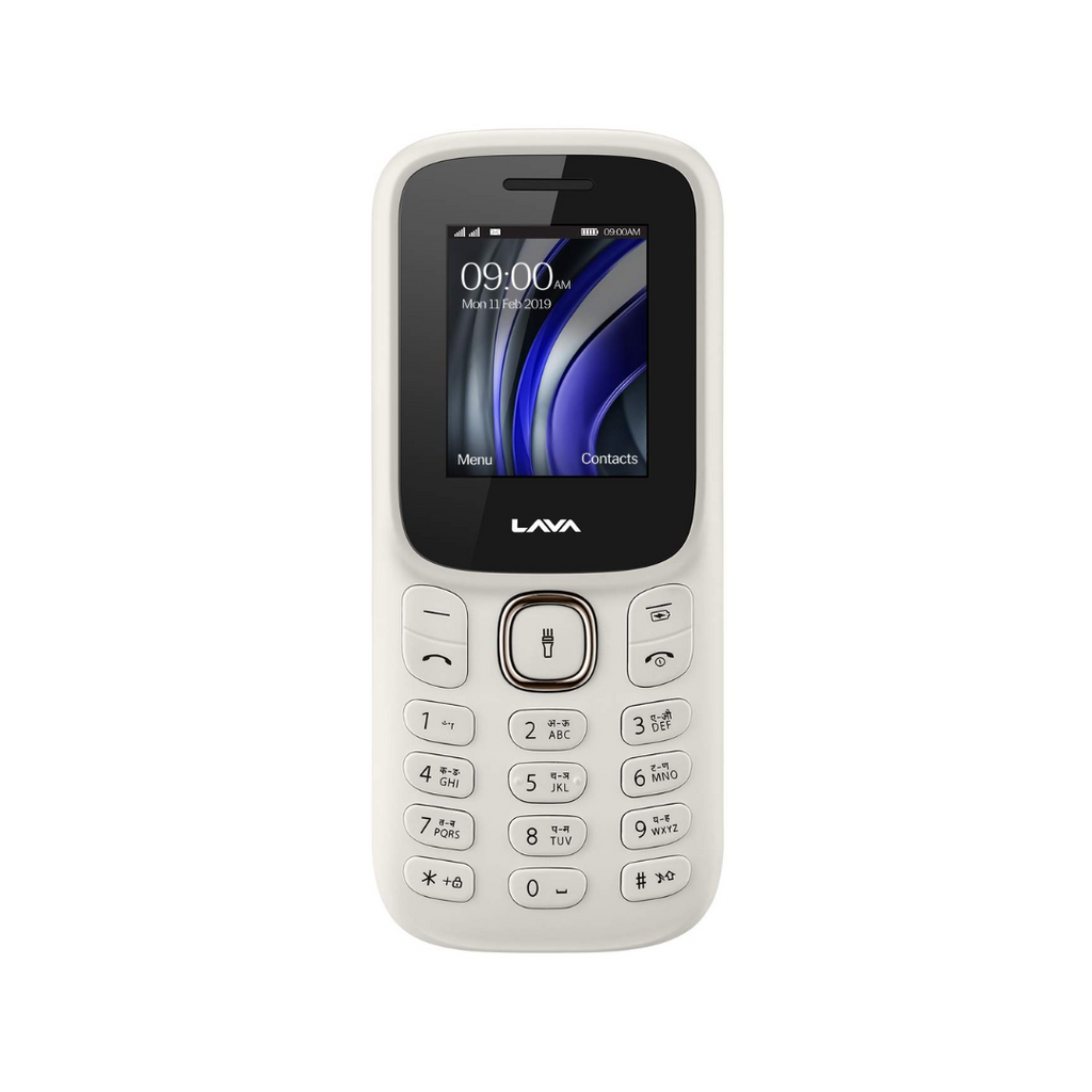 Lava A3 Vibe Dual Sim Keypad Mobile Phone | 1750mAh Big Battery | 1.8" Large Display | 7 Languages Read & Write Support | Vibration Alert (Dark Blue)