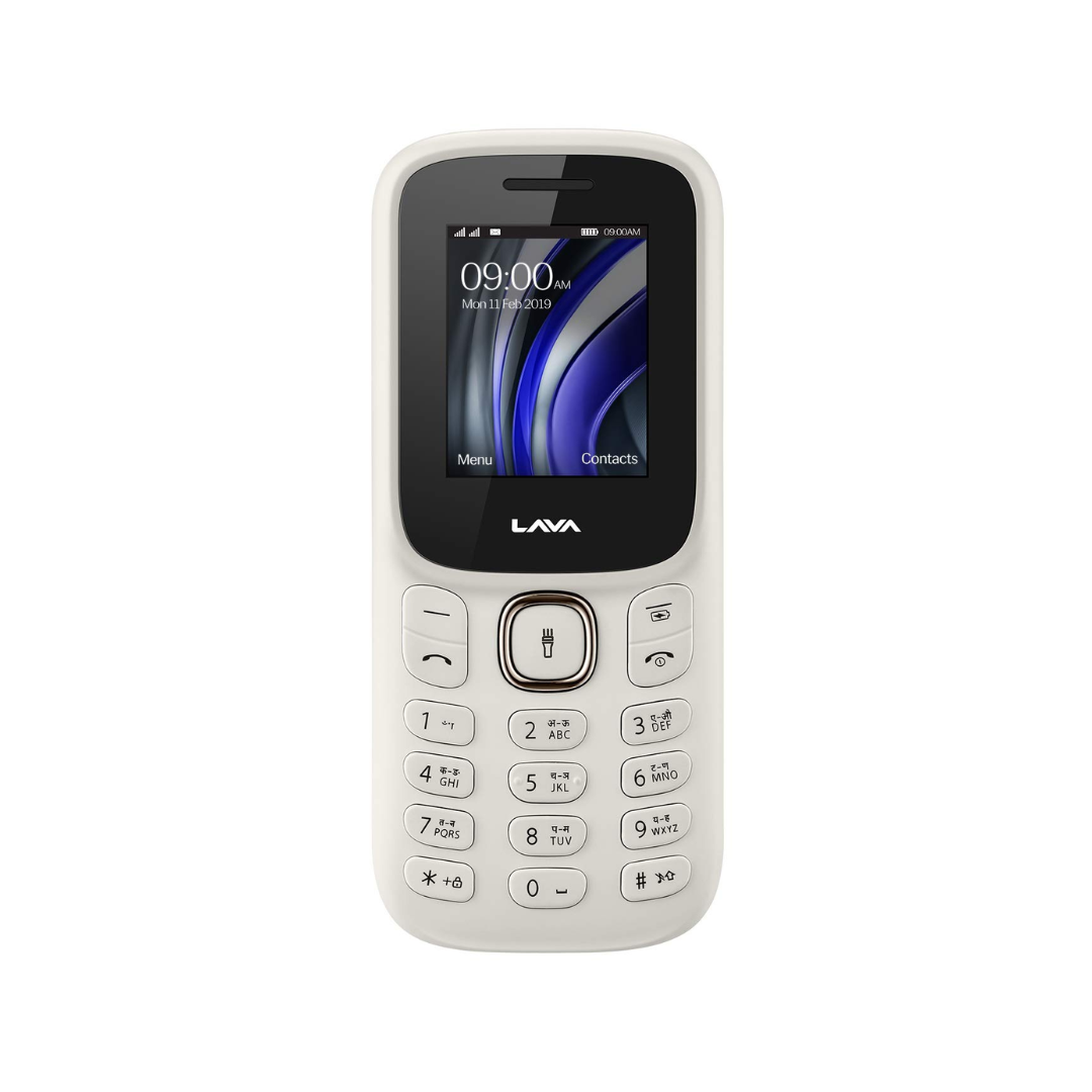 Lava A3 Vibe Dual Sim Keypad Mobile Phone | 1750mAh Big Battery | 1.8" Large Display | 7 Languages Read & Write Support | Vibration Alert (Dark Blue)