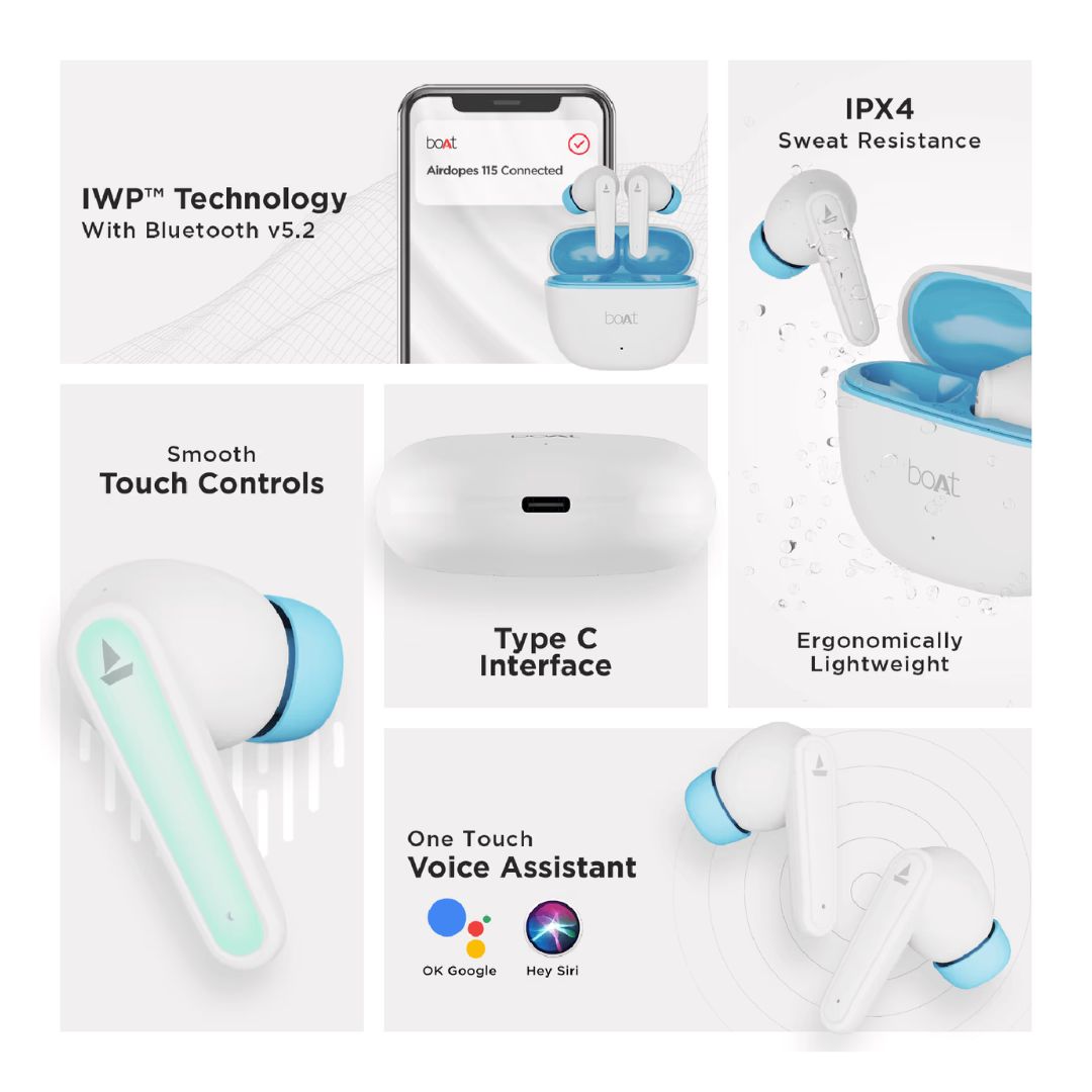 Boat-Airdopes-113-TWS-Specification