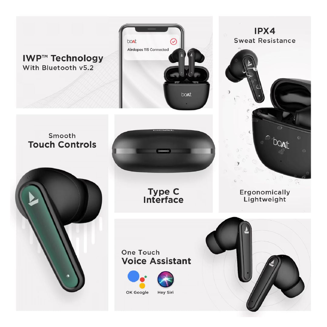 Boat-Airdopes-113-TWS-Specification