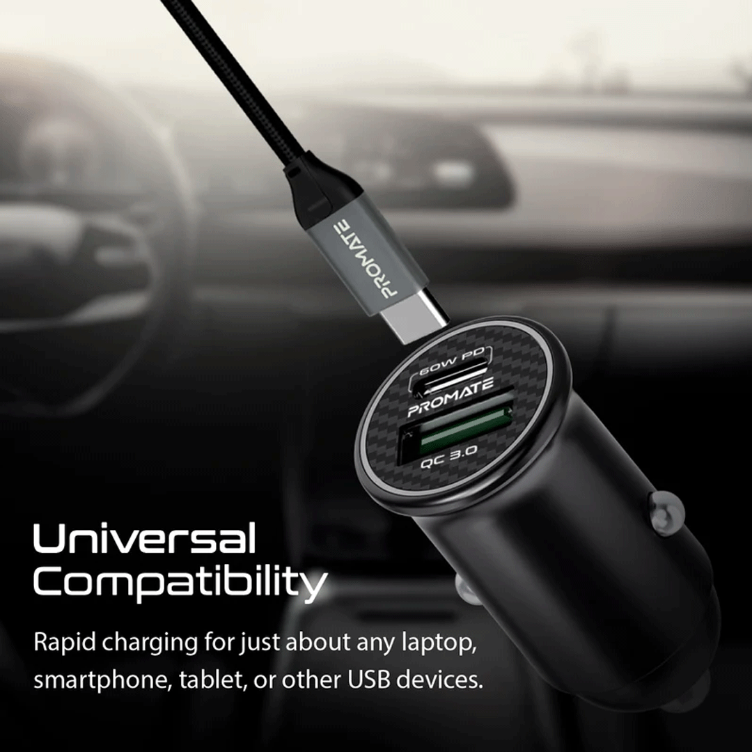 Promate-Car-Charger