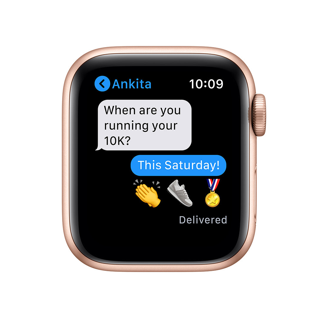 Apple Watch Series (GPS, 44mm) Gold Aluminium Case with Pink Sand