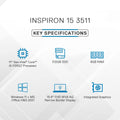 Dell-Inspiron-3511-D560745WIN9B-Specifications