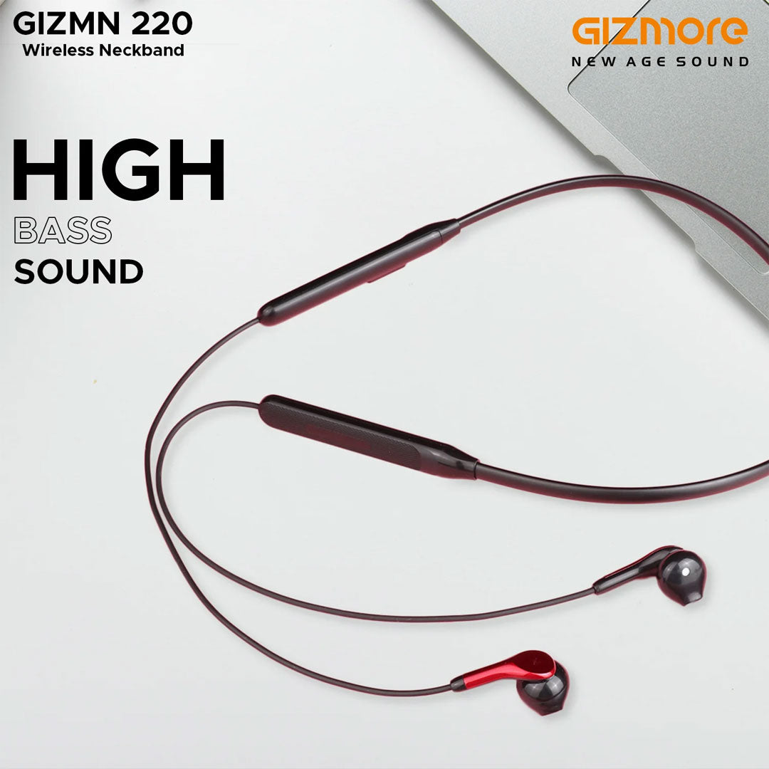 GIZMORE-MN220-Bluetooth-Wireless-Neckband