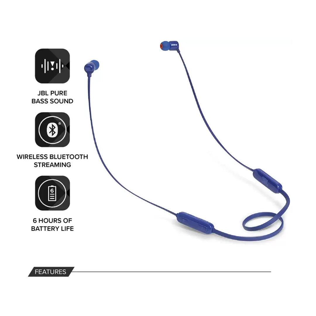 JBL Tune 110BT Wireless Bluetooth Neckband